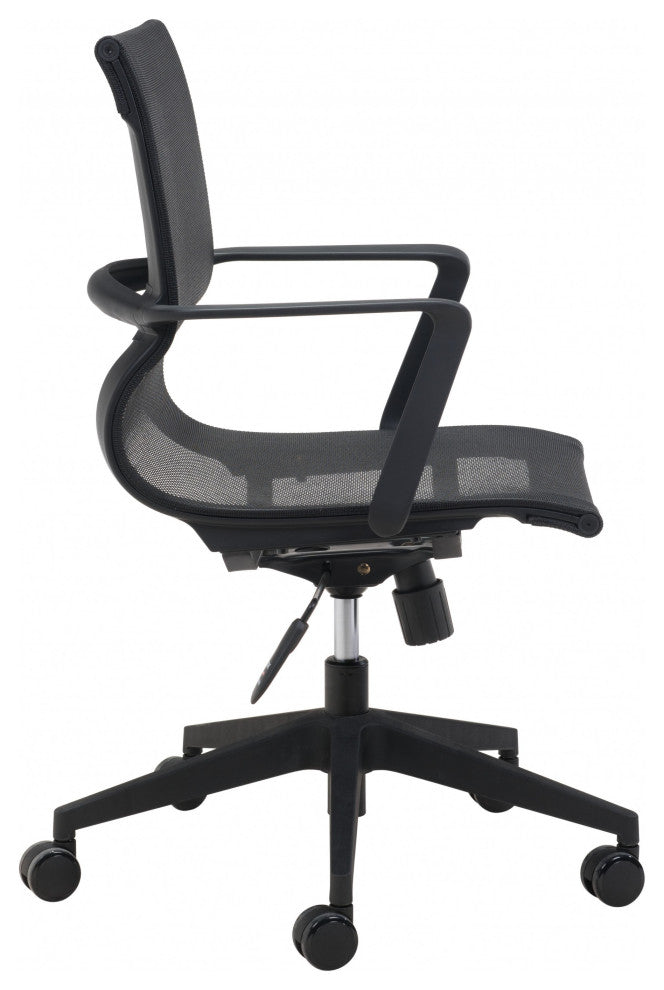 Mod All Black Mesh Office Chair