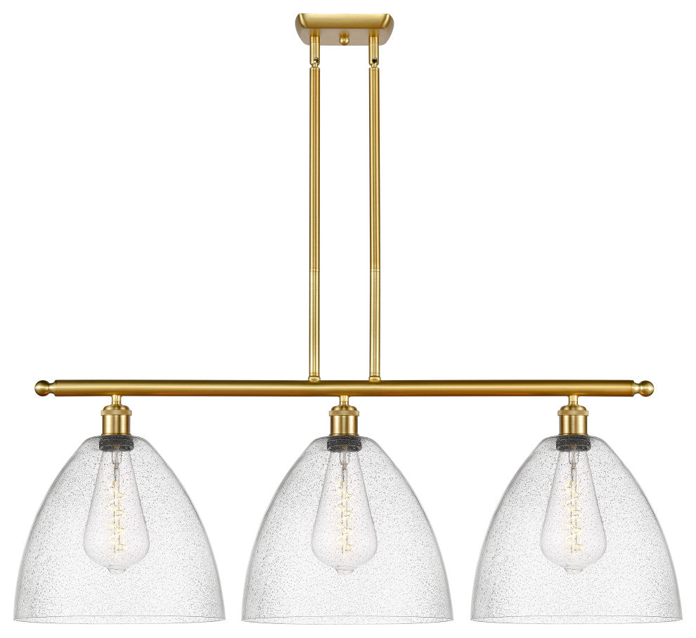 Innovations 516-3I-SG-GBD-124 3 Light Island Light, Satin Gold