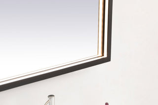 Modern Black Led Mirror