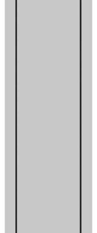 Slab Barn Door Panel 42 x 80 | Planum 0016 Grey Matte with  | Sturdy Finished