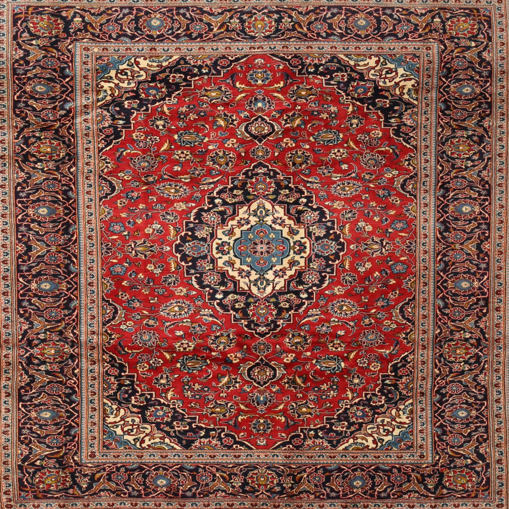 Ahgly Company Indoor Square Traditional Area Rugs, 4' Square