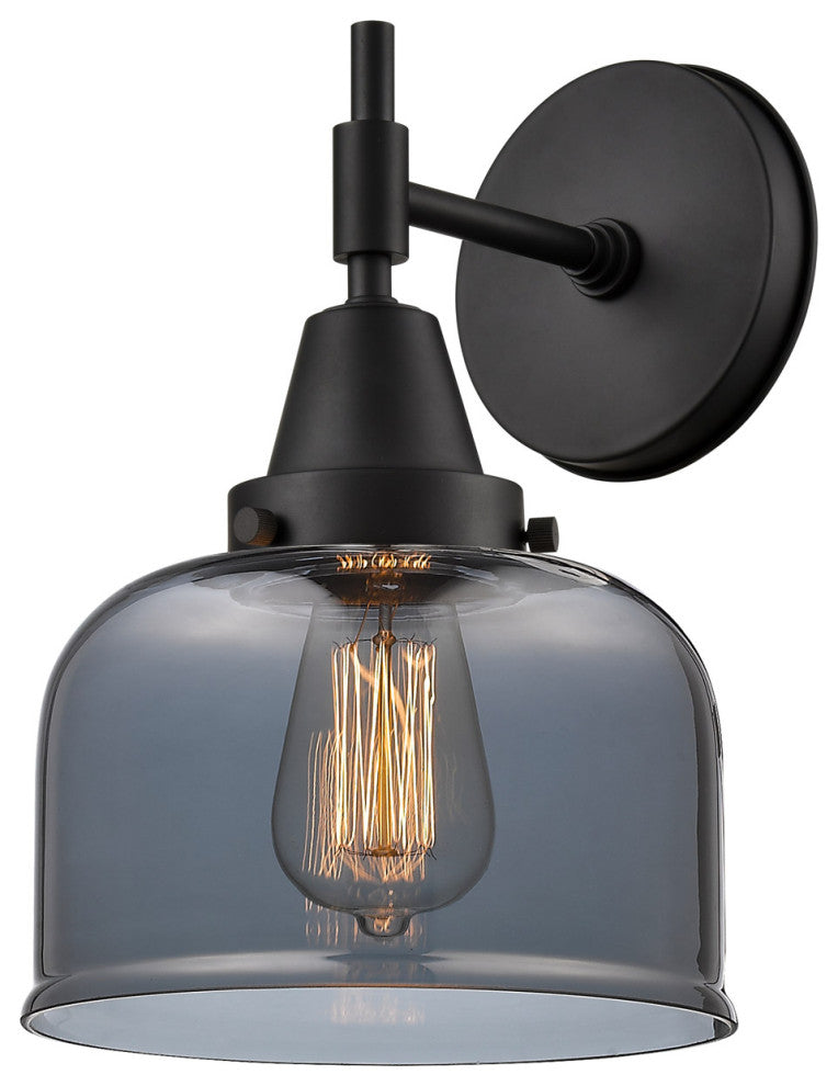 INNOVATIONS LIGHTING 447-1W-BK-G73-LED Caden 1 Light 9 inch Sconce