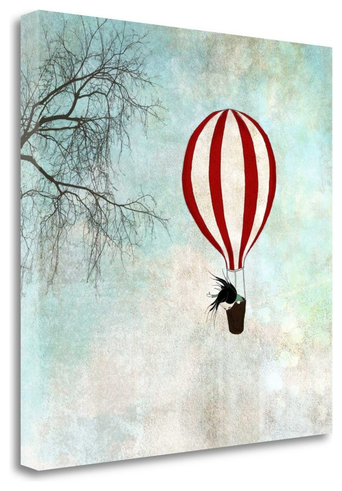 "Up In The Air" By Majali, Giclee Print on Gallery Wrap Canvas, Ready to Hang