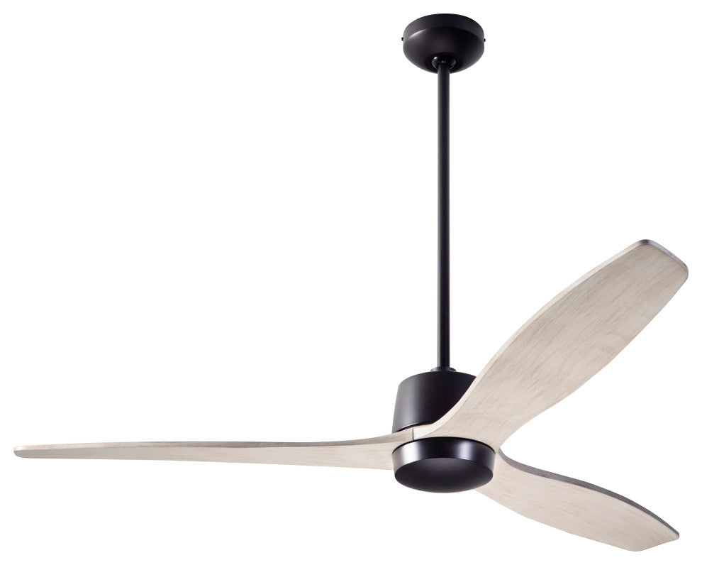 Arbor Fan, Dark Bronze, 54" Whitewash Blades, No Light, Wall Control