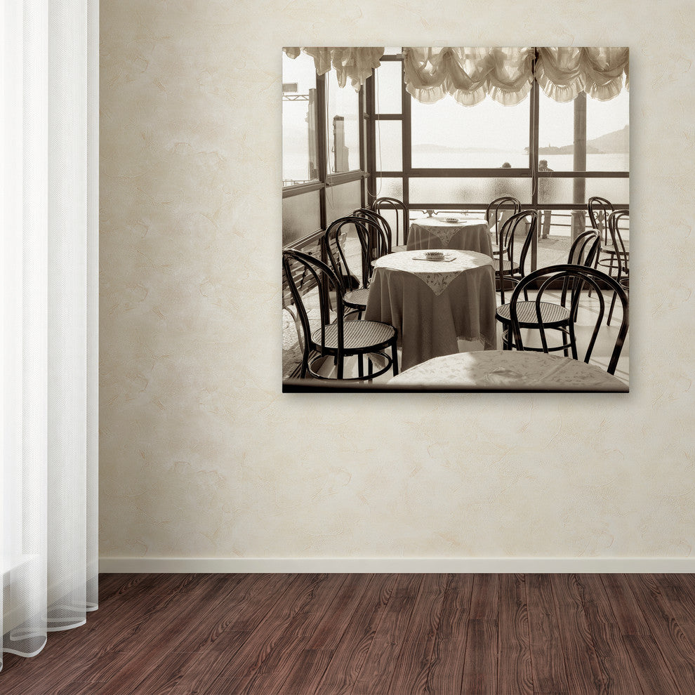 Alan Blaustein ''Piedmont Caffe I'' Canvas Art, 18x18