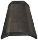 5W X 5H Faille Black Half Shade