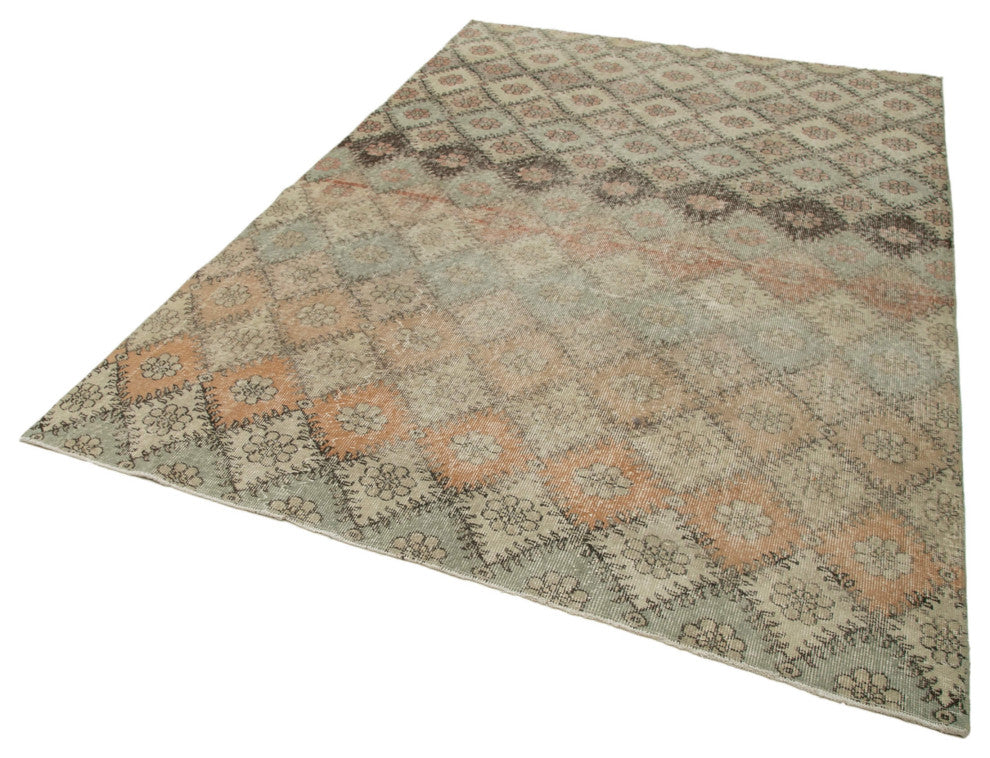 Rug N Carpet - Handwoven Oriental 6' 0'' x 8' 8'' Vintage Area Rug