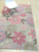 Gray Transitional Oriental Florida Area Rug