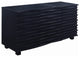 3 Drawers and 2 Doors Server, Black