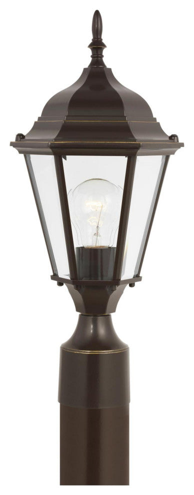 Generation Lighting 82938 Bakersville 18" Tall Outdoor Single - Antique Bronze