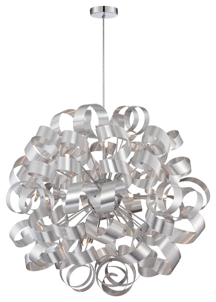 Quoizel Ribbons 12 Light Foyer Pendant RBN2831MN