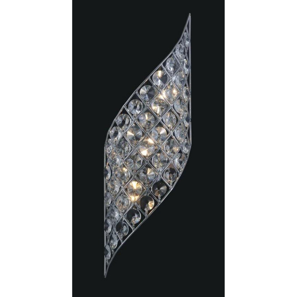 Chique 4 Light Wall Sconce With Chrome Finish