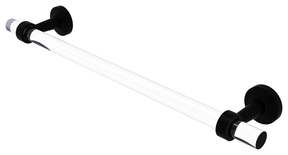 Pacific Beach 30" Towel Bar, Matte Black