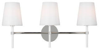 Monroe Vanity, Polished Nickel