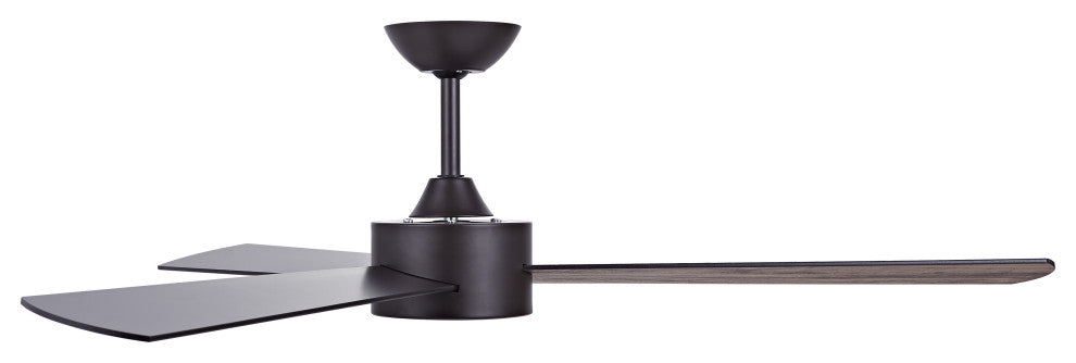 Lucci Air Climate III 52" DC Ceiling Fan, Oil Rubbed Bronze and Dark Koa