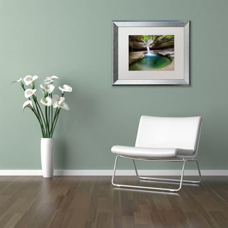 Michael Blanchette Photography 'Sabbaday Green Pool' Matted Framed Art, 20x16