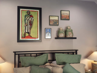 Rustic Floating Mountable Wood Shelf 3" Thick x 7" Deep, Pine, Black, 12"