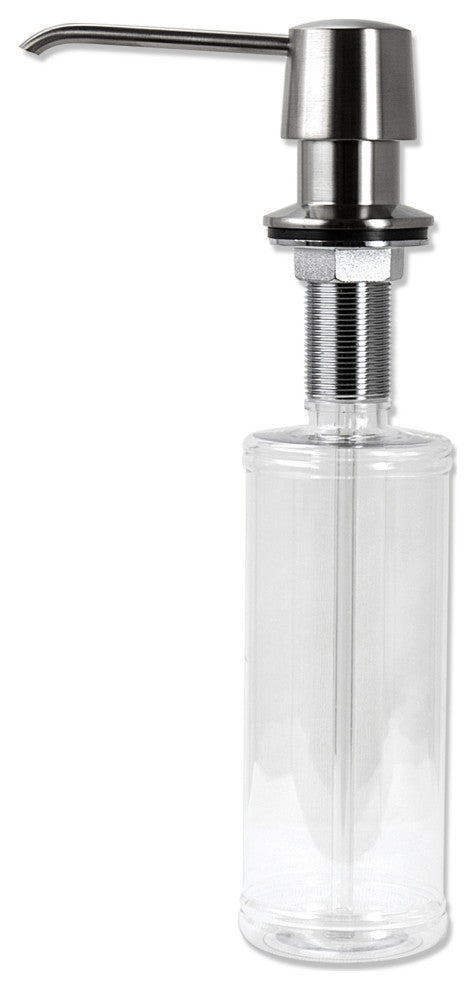 Kitchen Soap/Lotion Pump Dispenser, Brushed Nickel
