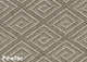 Curacao Custom Cut Indoor Outdoor Area Rug, Pewter, 4x6