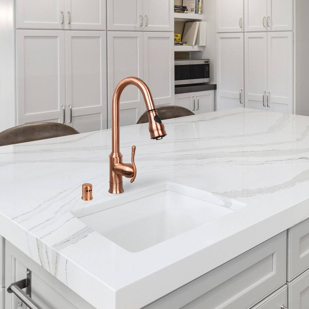 Copper Kitchen Dishwasher Air Gap Cap 3 Years Warranty, Copper