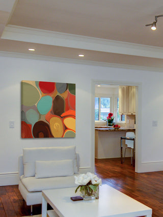 "Memory Garden" Painting Print on Canvas by Irena Orlov