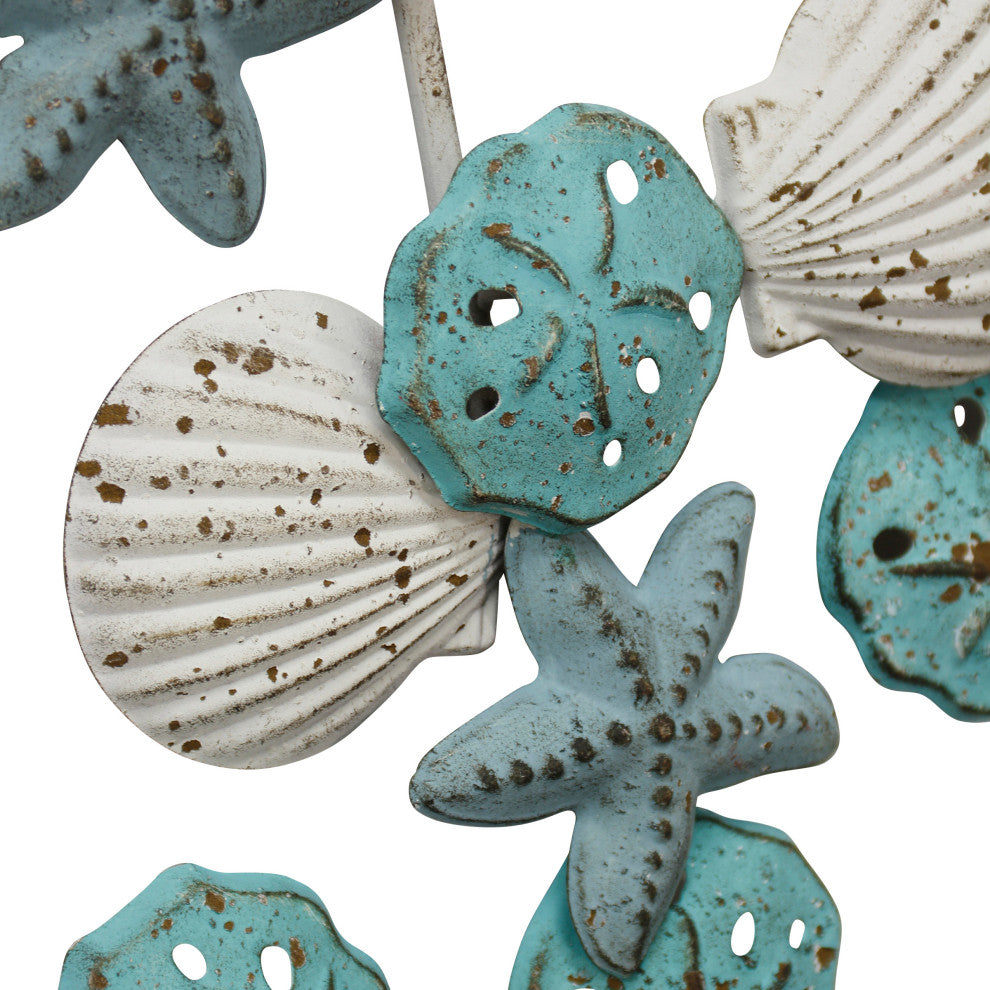 Metal Wall Sculpture | 40in X 20in