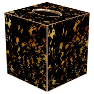 TB8440 -Tortoise Shell Tissue Box Cover