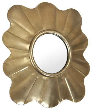 Flora Mirror, Gold