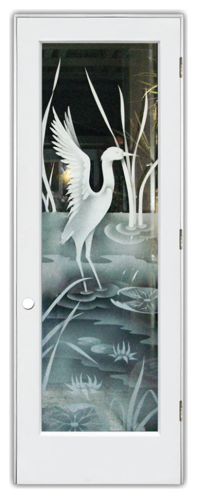 Interior Prehung Door or Interior Slab Door - Cranes A - Primed - 30" x 84"...