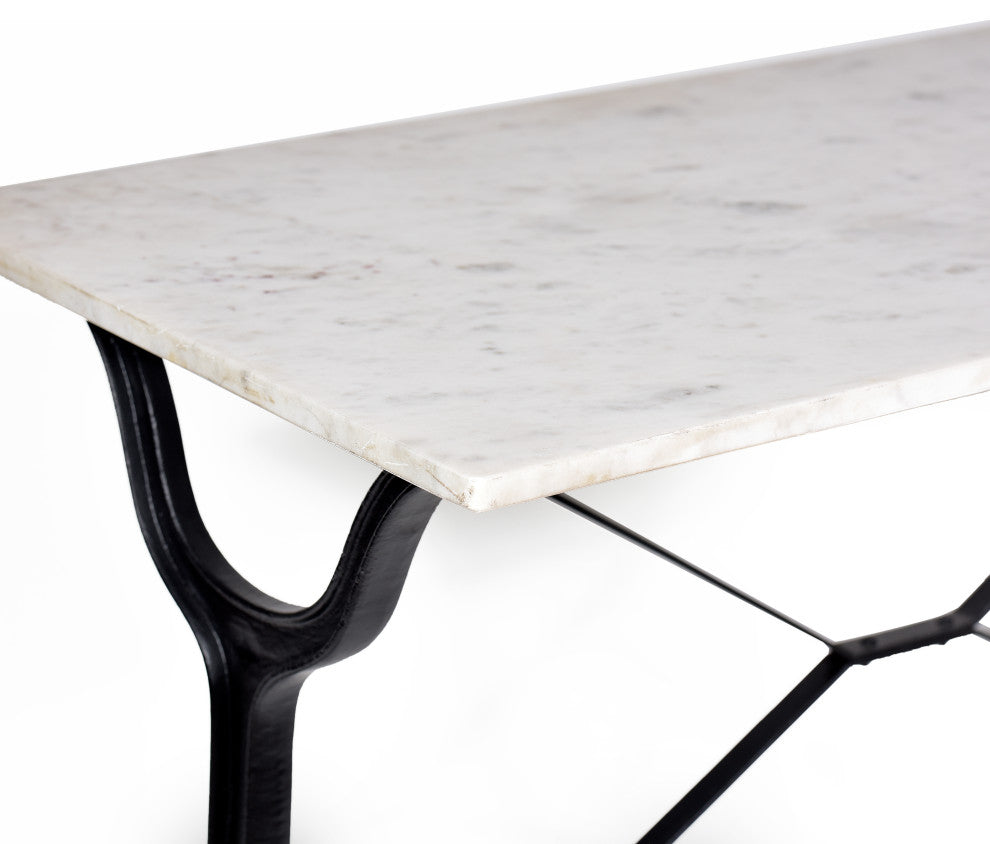 Vera Marble Top Console Table