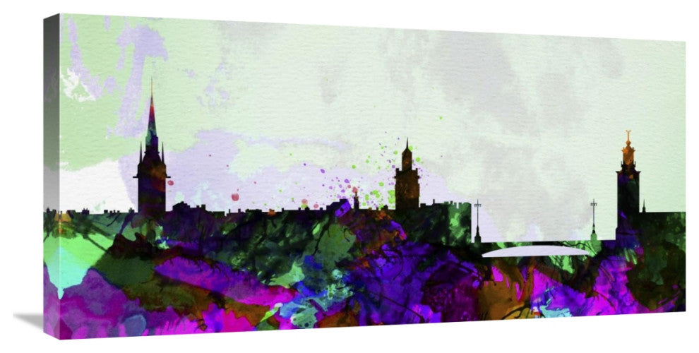 "Stockholm City Skyline" Fine Art Print