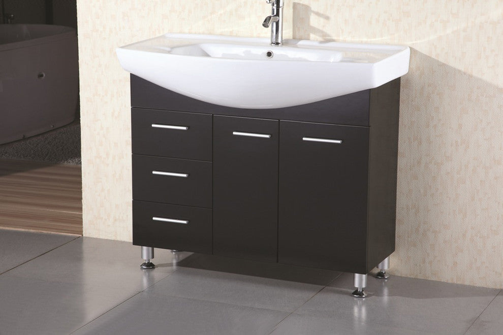 Sierra 40" Single Sink Vanity Set, Espresso