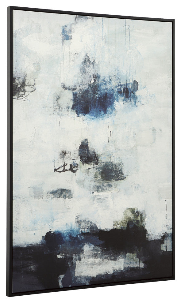 Uttermost - 32306 - Wall Art - Black And Blue - Black
