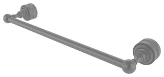 Dottingham 18" Shower Door Towel Bar, Matte Gray