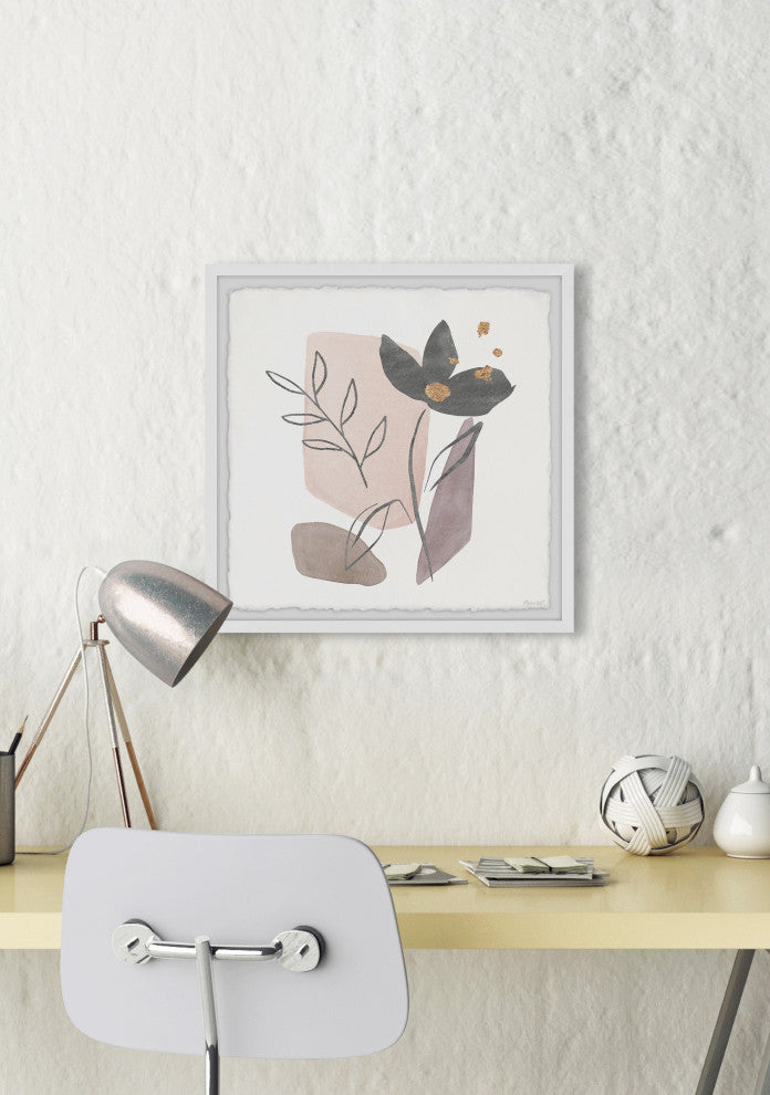 "Autumn Gold" Framed Painting Print, 12x12