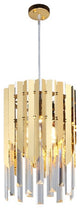 Gold Plated Crystal Pendant Fixture By Morsale