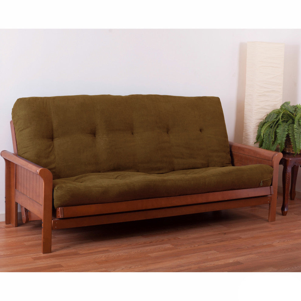 Vitality 8" Microsuede Queen-size Futon Mattress