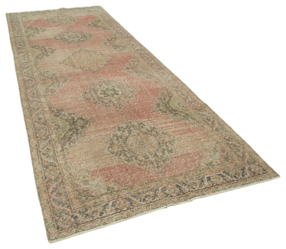 Rug N Carpet - Hand-knotted Oriental 4' 9" x 12' 5" Decorative Runner Rug