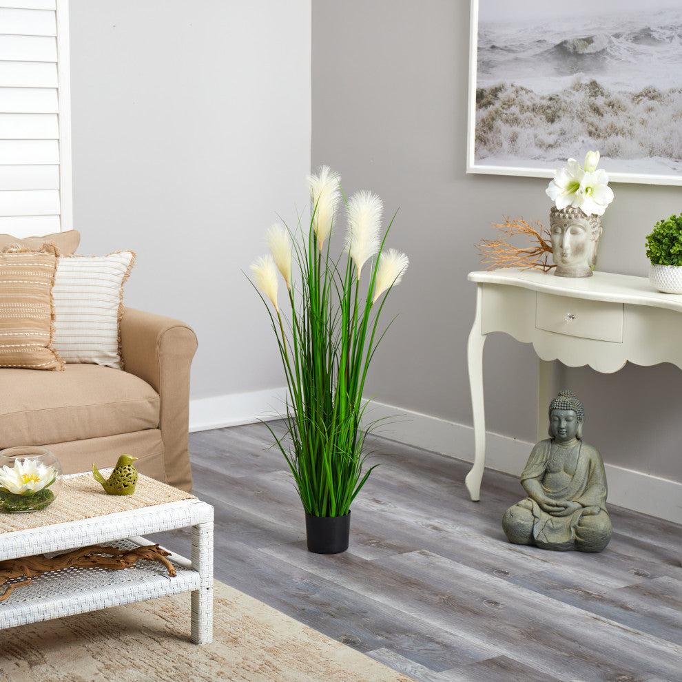 4' Plume Grass Artificial Plant