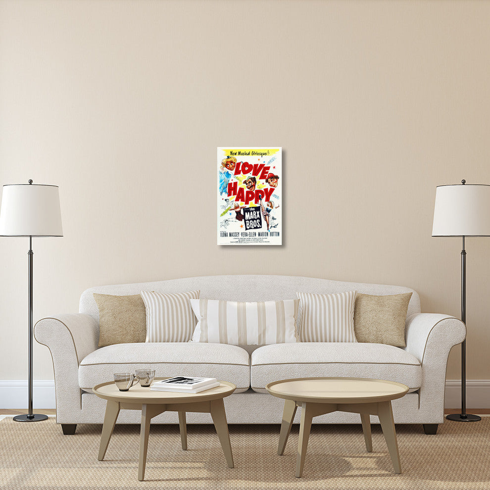 "Marx Brothers - Love Happy 03" Canvas by Hollywood Photo Archive, 20x30"