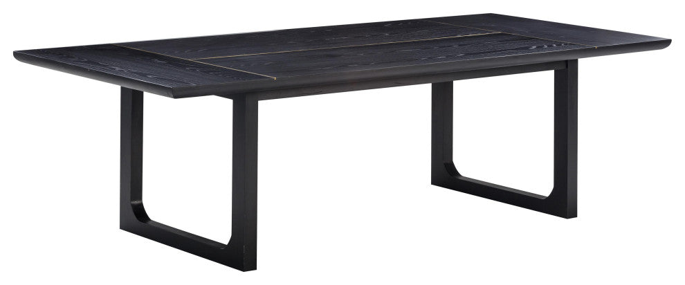 Shiloh Black Ash Rectangular Dining Table