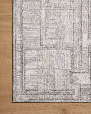 Loloi Hollis Grey / Ivory 2'-7" x 8'-0" Runner Rug