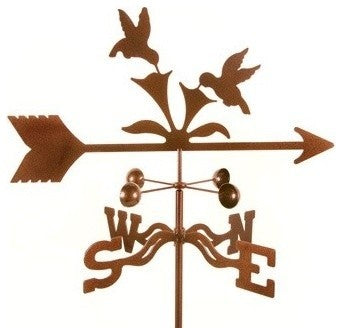 Hummingbird Weathervane With Garden Mount