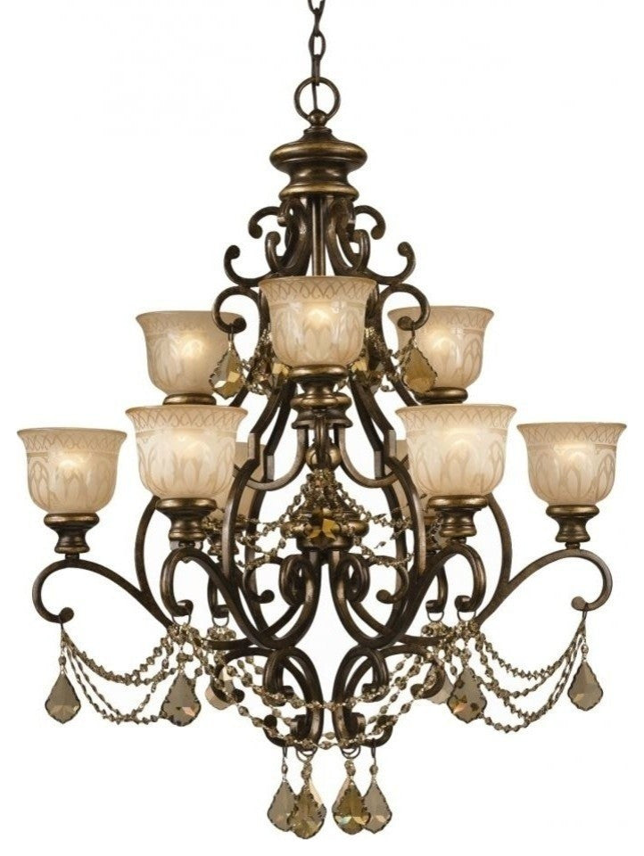 Crystorama Norwalk 9-Light Chandelier