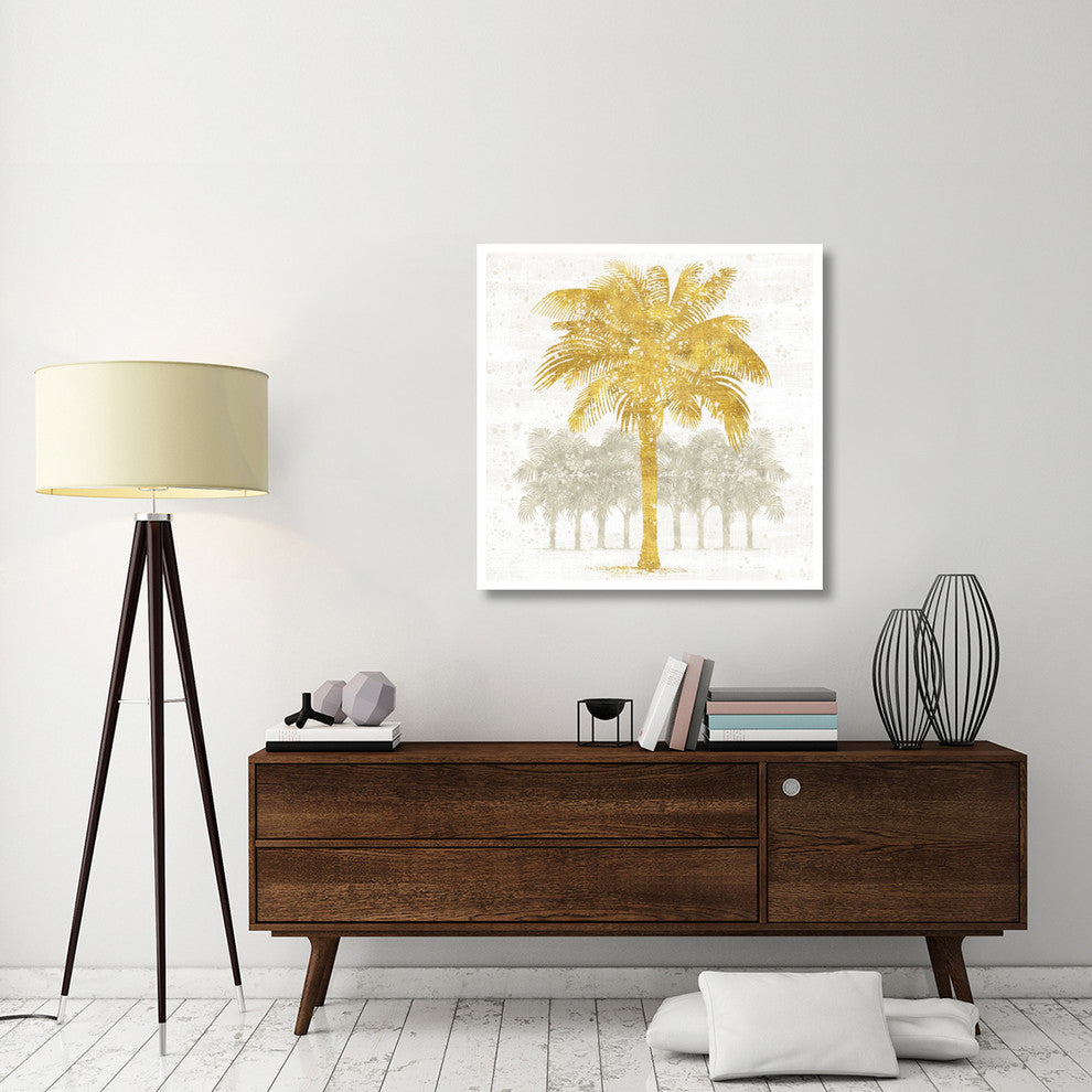 "Palm Coast II" Digital Paper Print by Sue Schlabach, 38"x38"