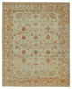 Rug N Carpet - Handmade Oriental 8' 0" x 10' 3" Decorative Oushak Area Rug