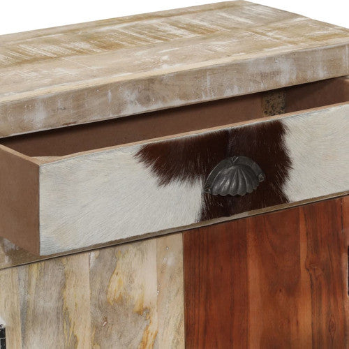 vidaXL Sideboard Buffet Storage Side Cabinet for Living Room Solid Wood Mango