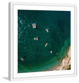 "Let's Float" Framed Print by Karolis Janulis