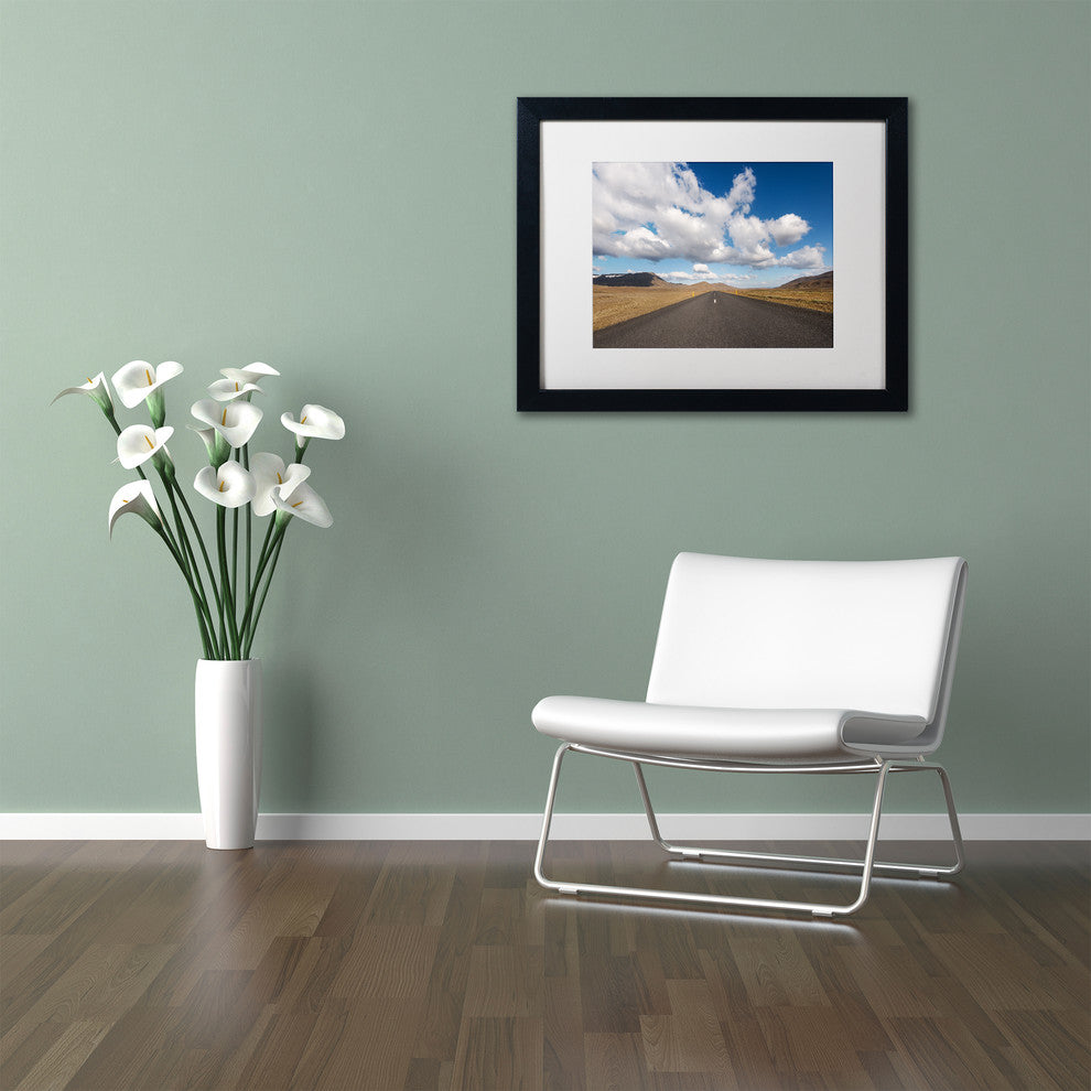 Philippe Sainte-Laudy 'Never-ending Land' Matted Framed Art
