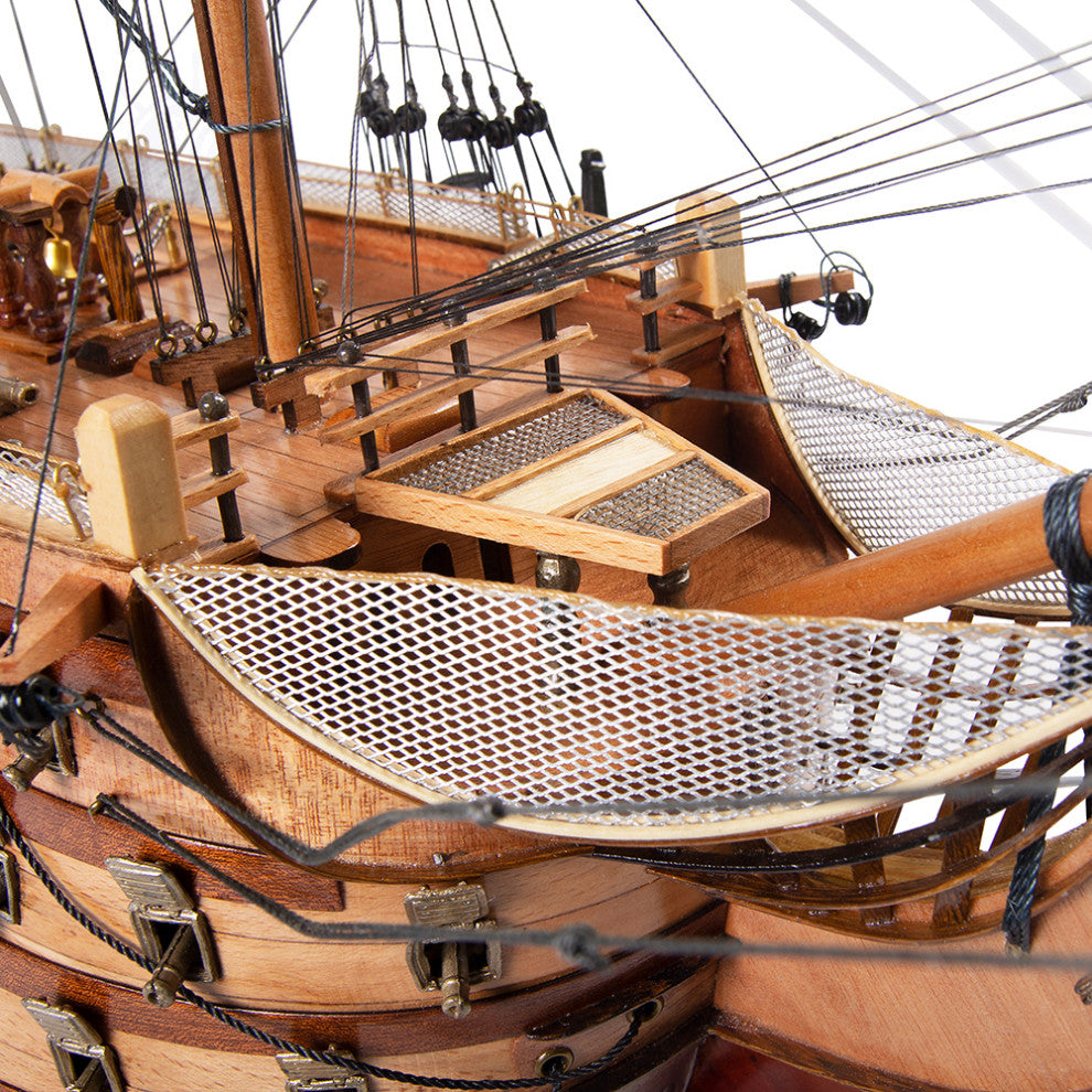 Hms Victory Exclusive Edition Museum-quality Fully Assembled Wooden Model Ship